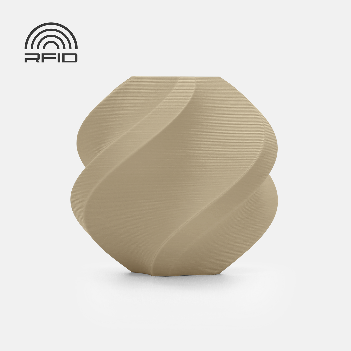 Bambu Lab PLA Matte – Desert Tan – Refill filament color