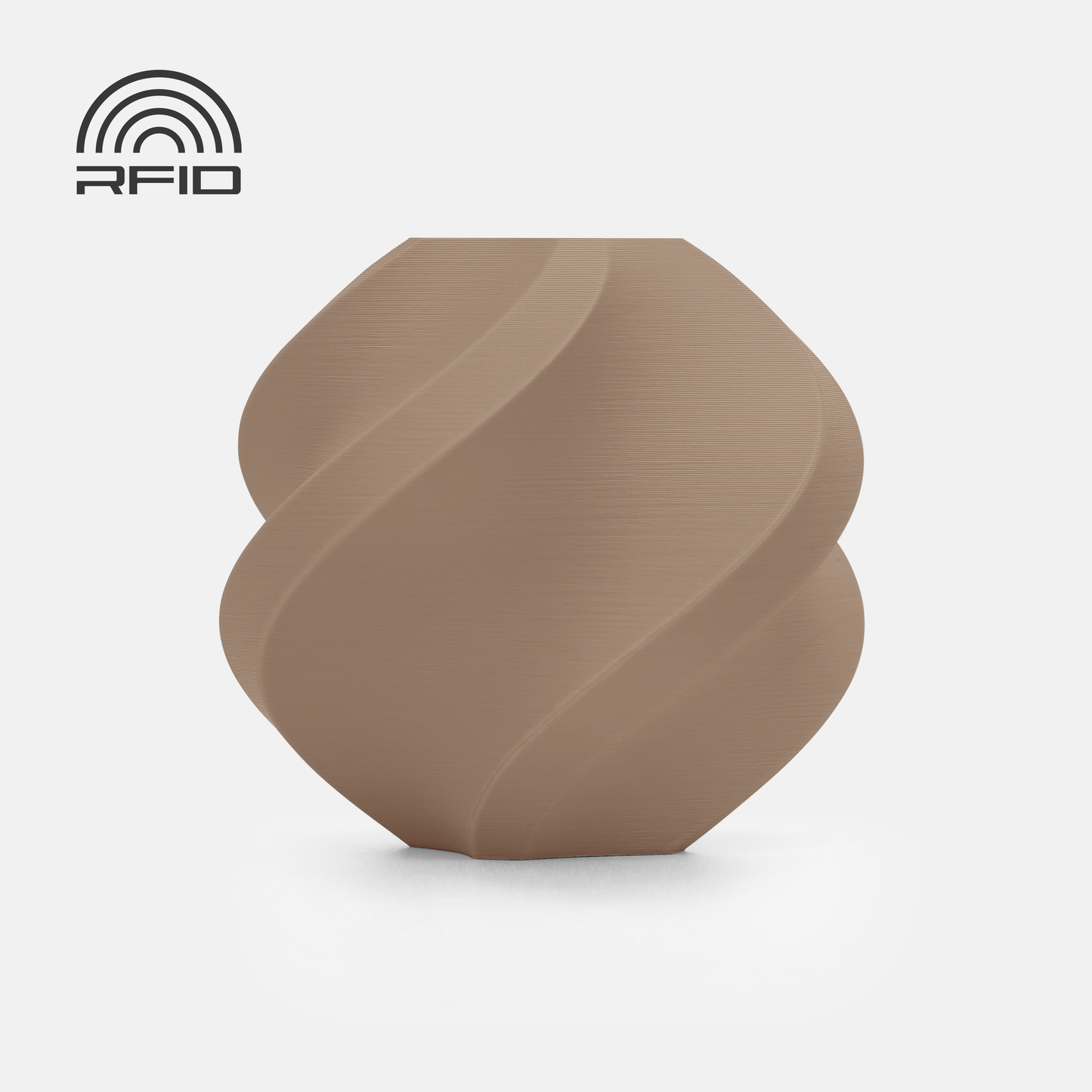 Bambu Lab PLA Matte – Latte Brown – Refill filament color