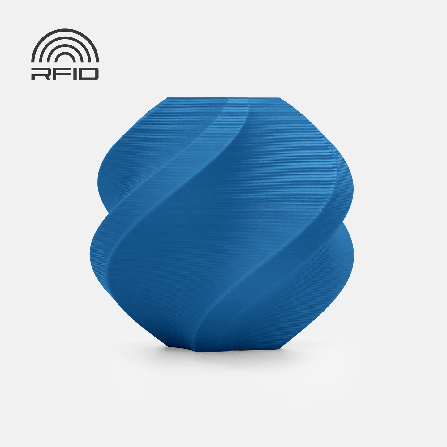 Bambu Lab PLA Matte – Marine Blue – With Spool filament color