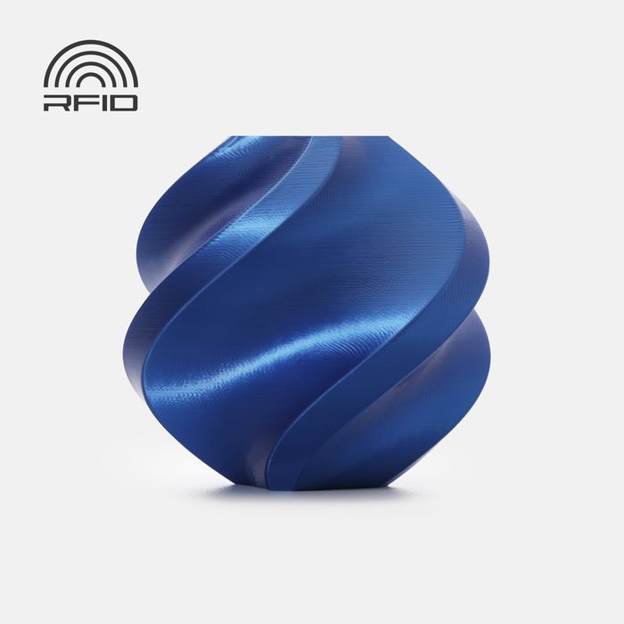 Bambu Lab PLA Silk+ – Blue – With Spool