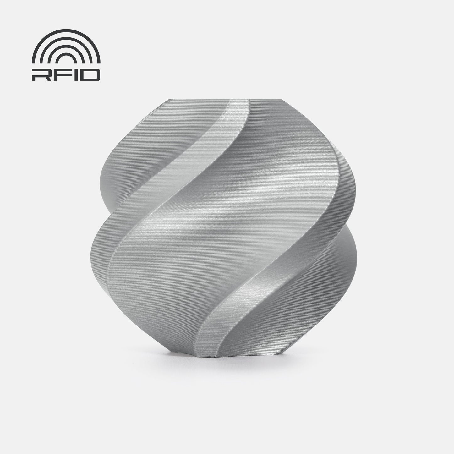 Bambu Lab PLA Basic – Silver – With Spool filament color