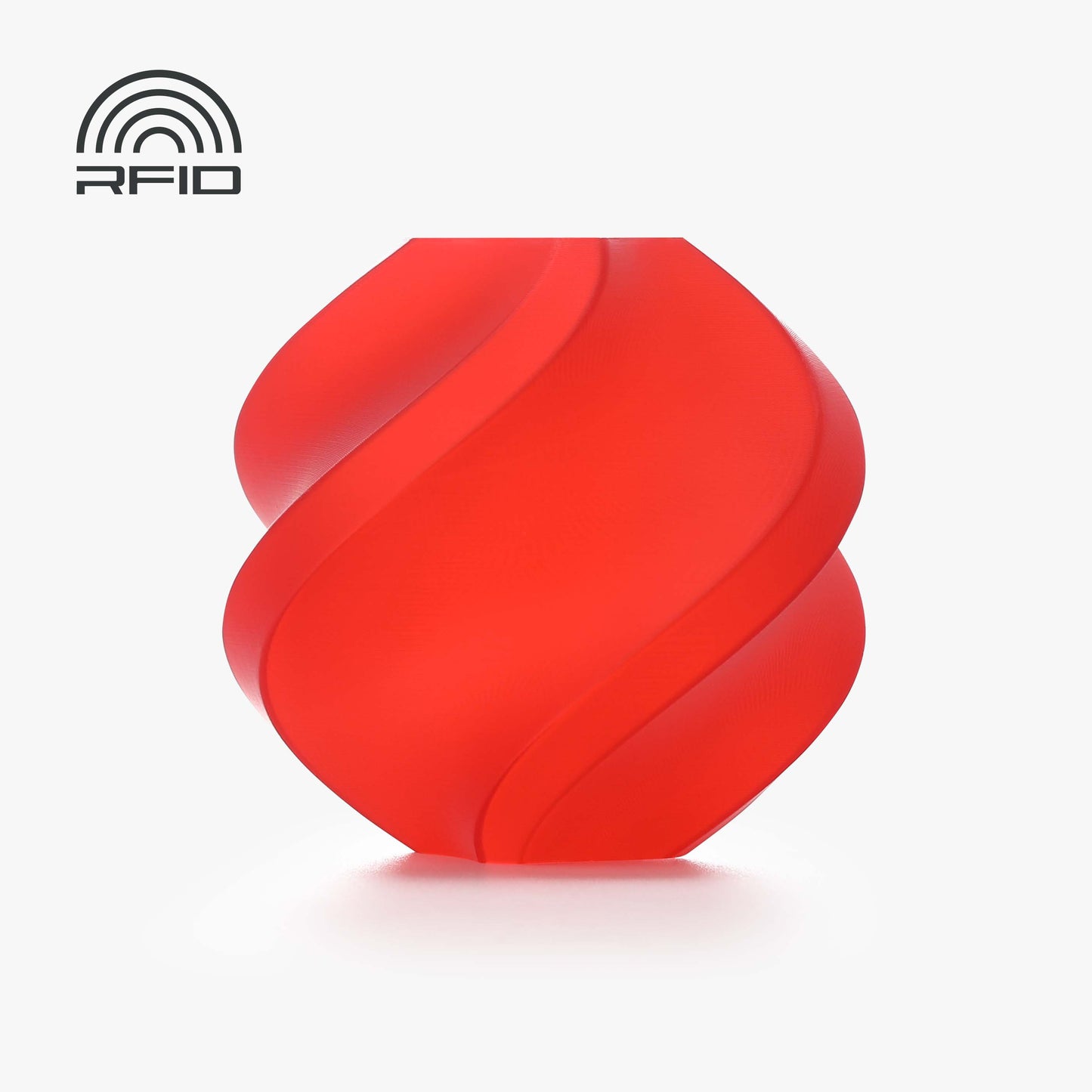 Bambu Lab PLA Translucent – Red – Refill filament color