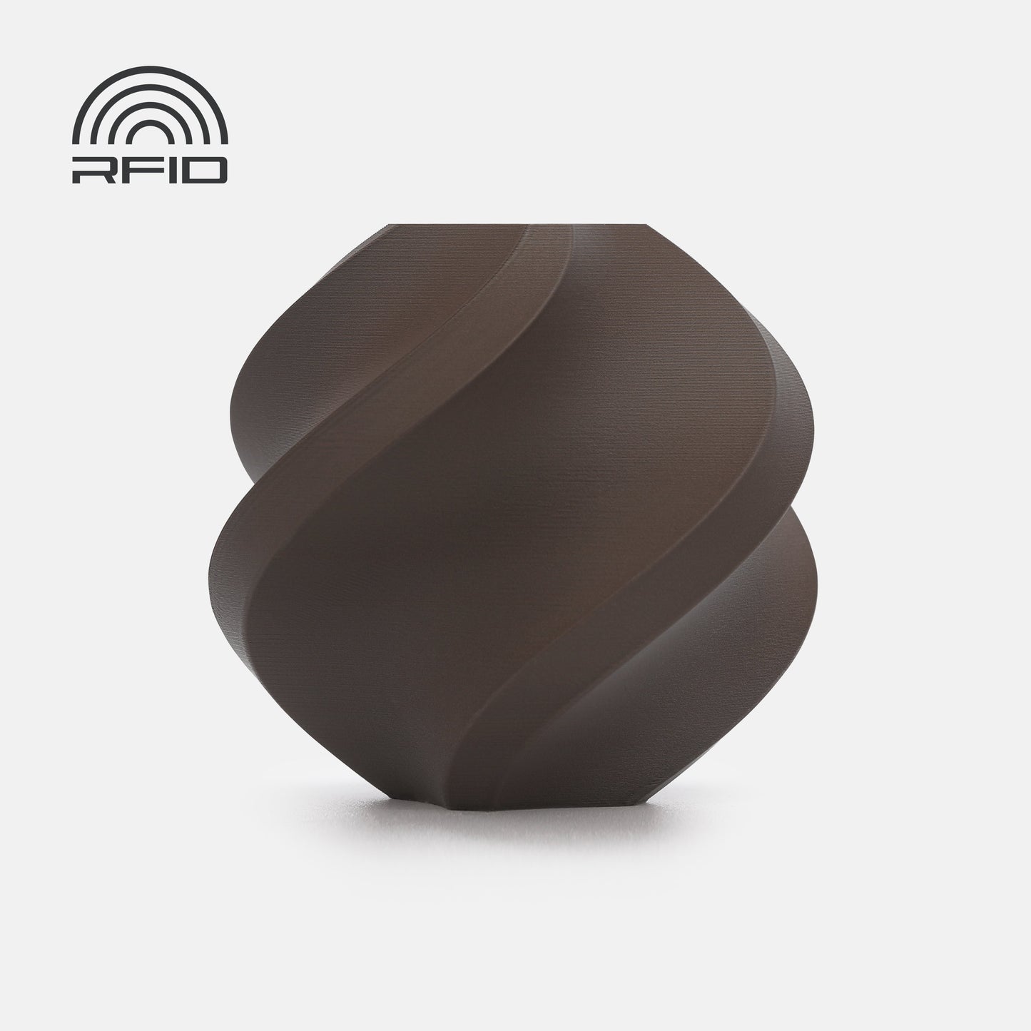Bambu Lab PLA Matte – Dark Chocolate – With Spool filament color