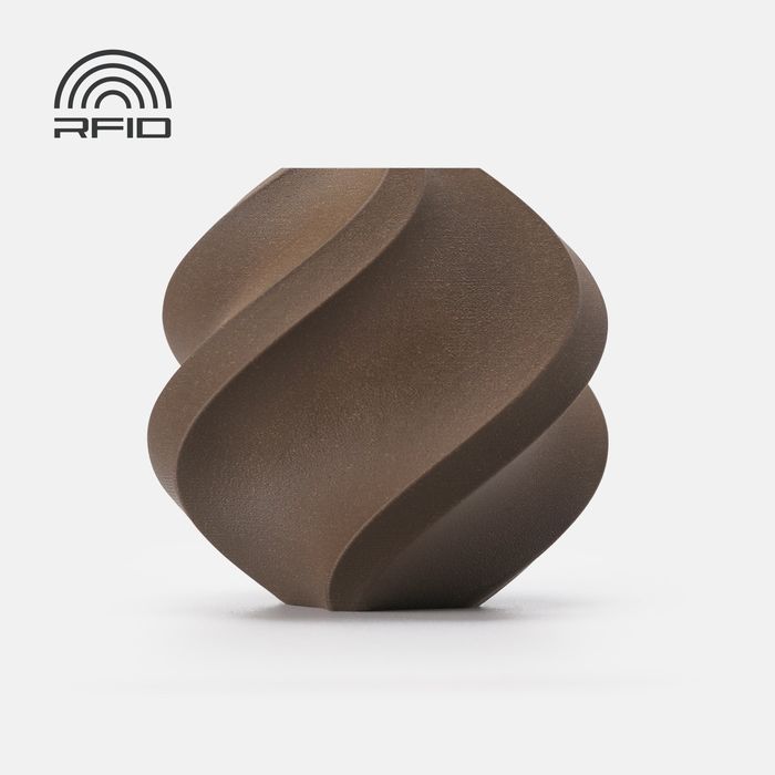 Bambu Lab PLA Wood – Black Walnut – With Spool