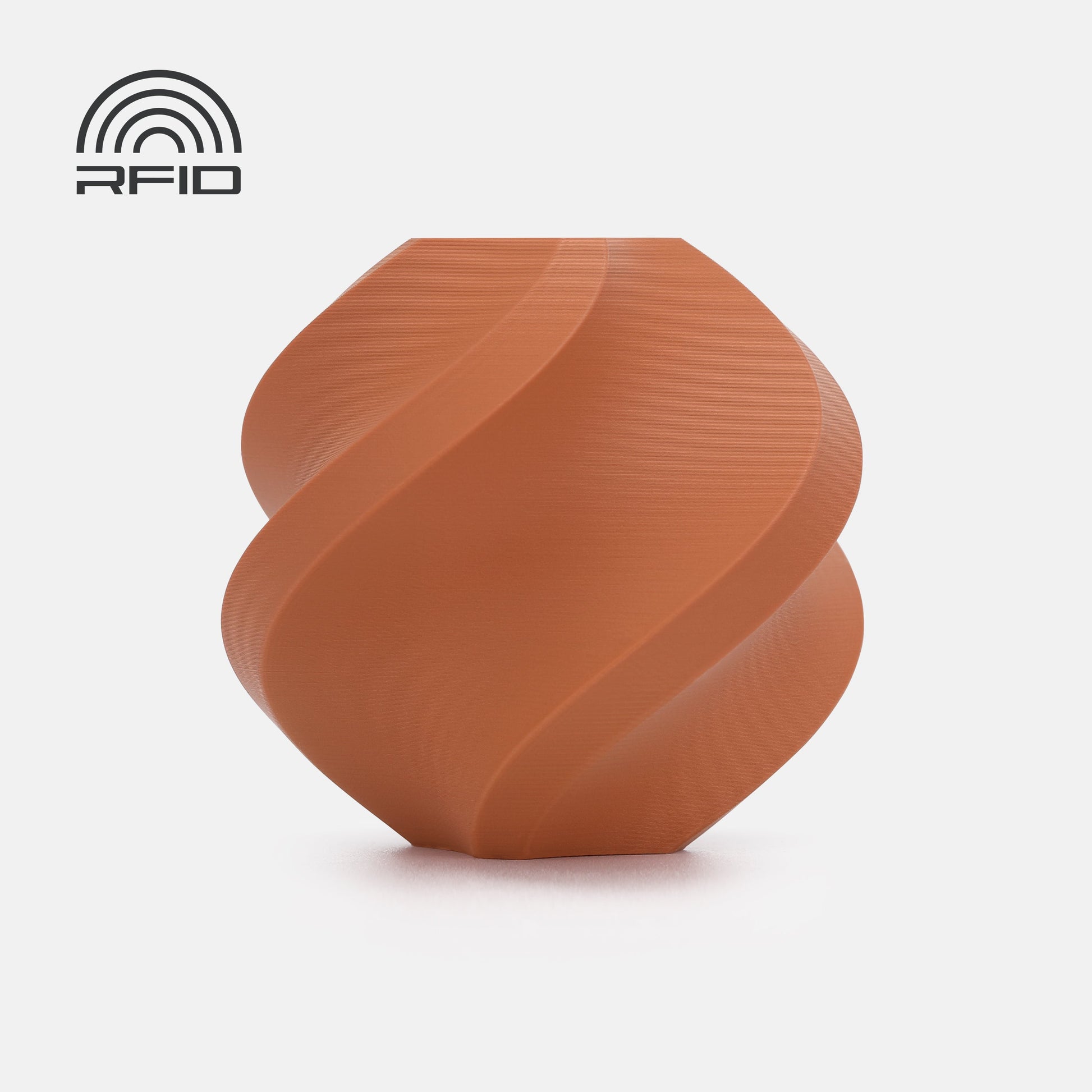 Bambu Lab PLA Matte – Terracotta – With Spool filament color