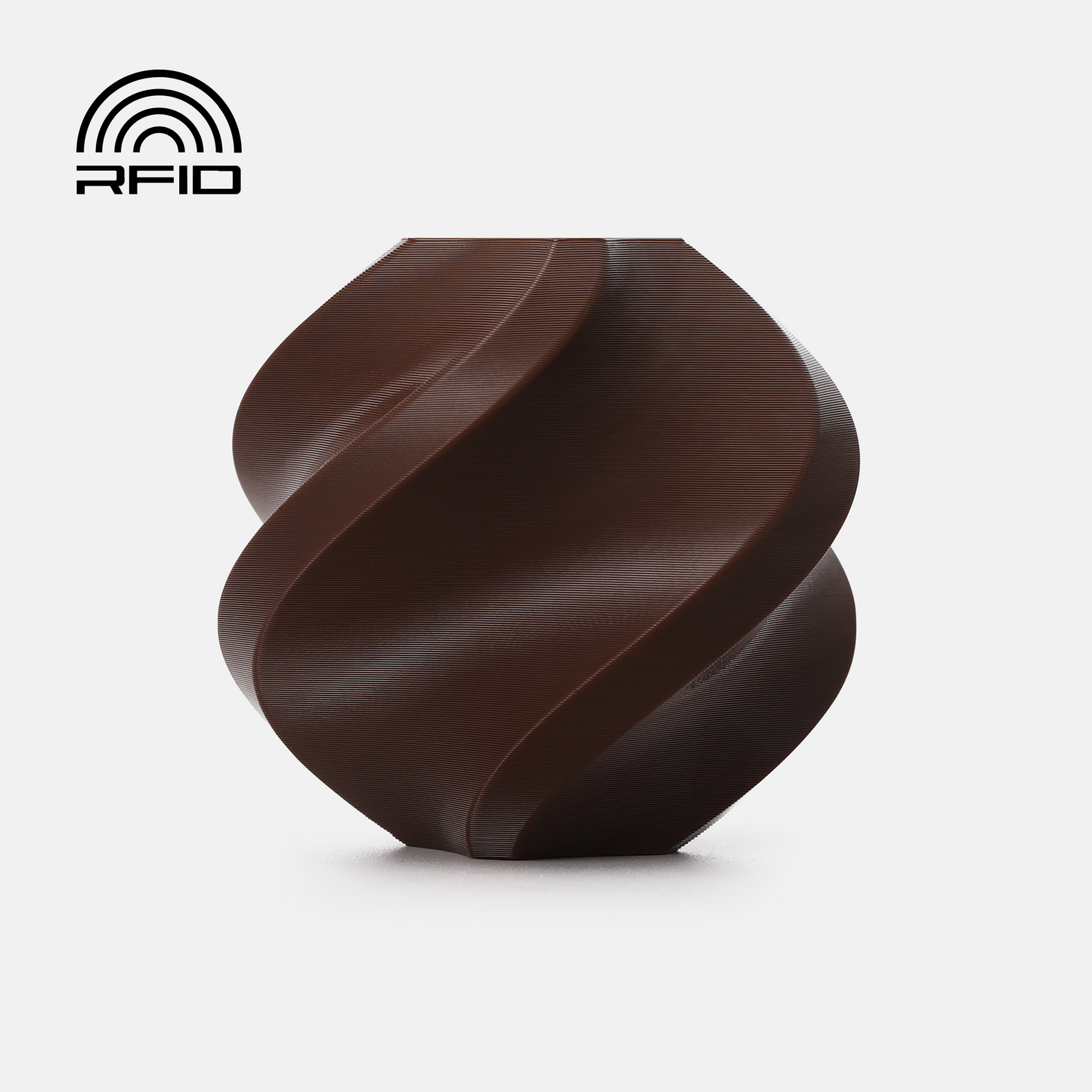 Bambu Lab PETG Basic – Dark Brown – Refill filament color