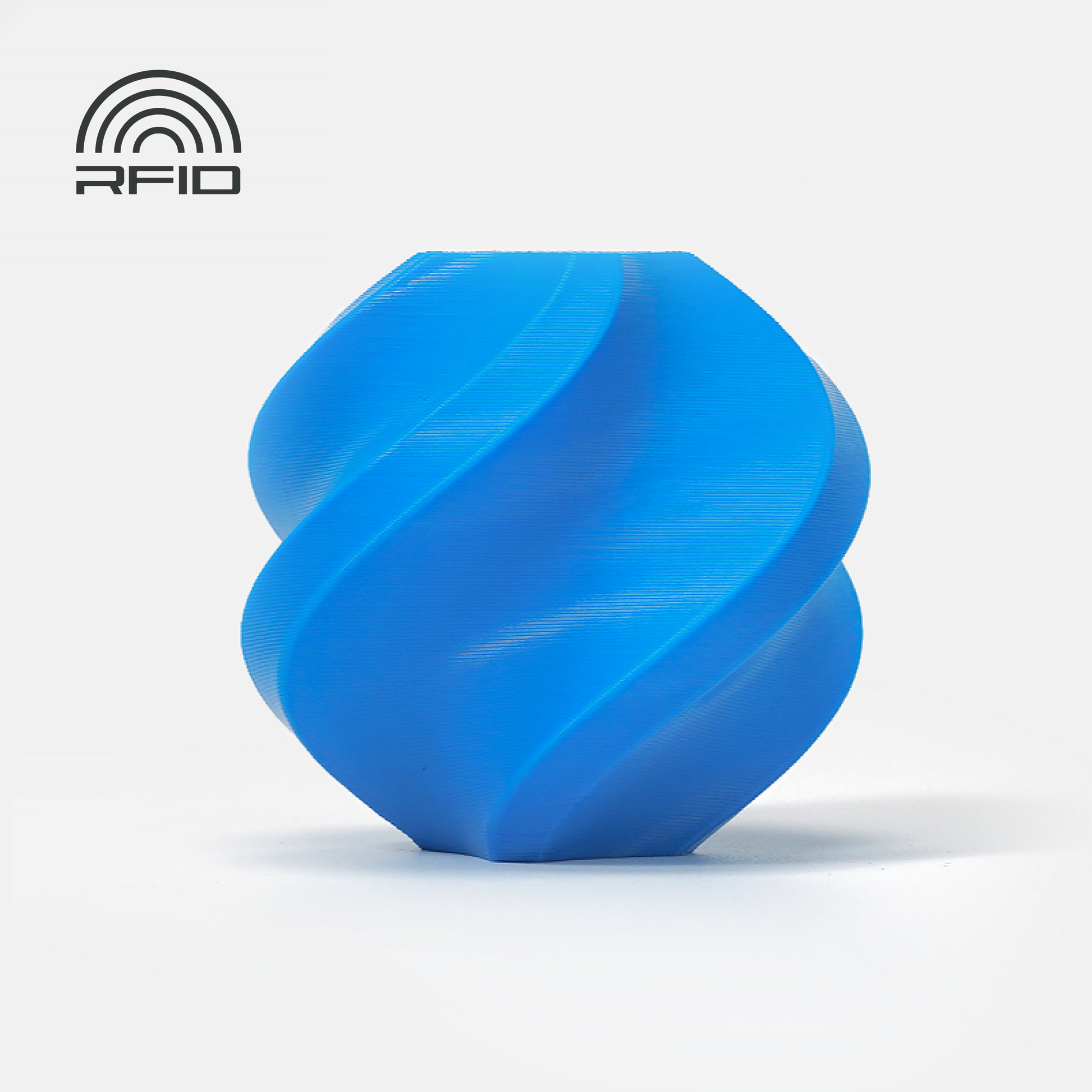 Bambu Lab PLA Basic – Cyan – Refill filament color