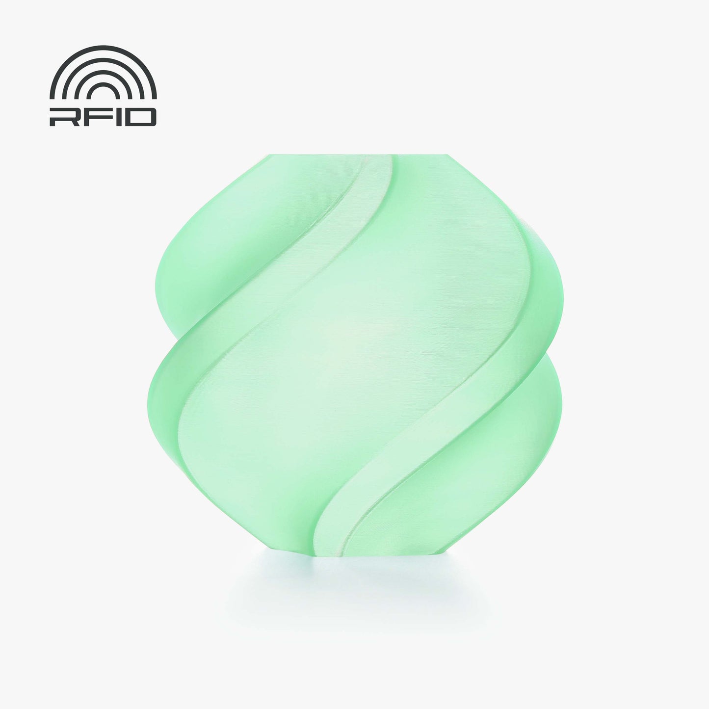 Bambu Lab PLA Translucent – Light Jade – With Spool filament color