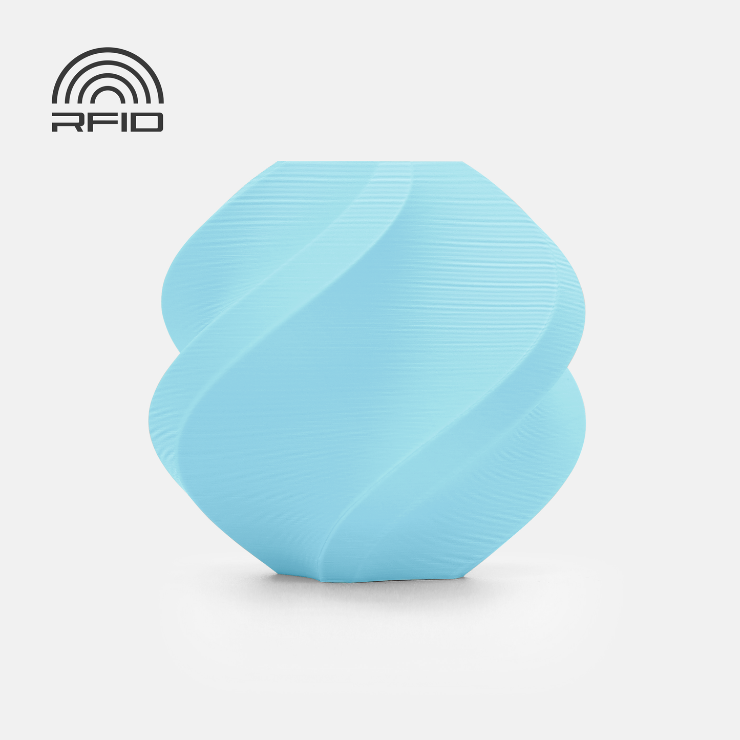 Bambu Lab PLA Matte – Ice Blue – Refill filament color