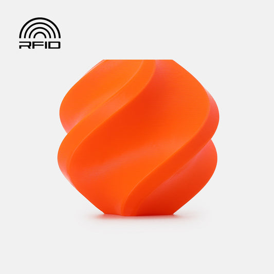 Bambu Lab PETG Basic – Orange – With Spool filament color