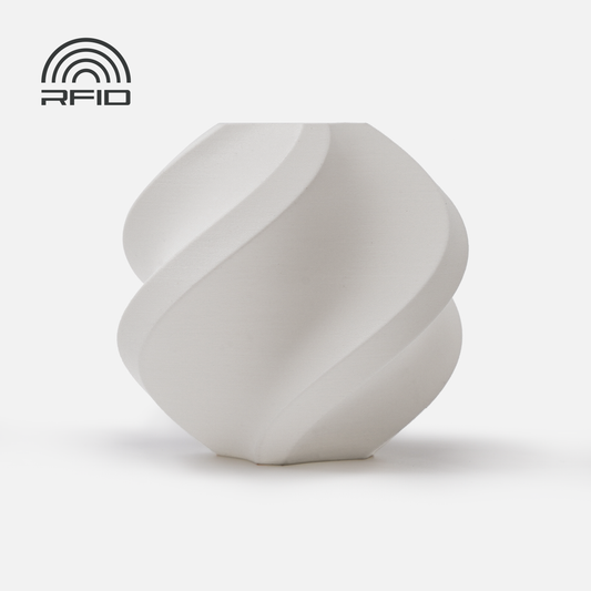 Bambu Lab PLA Matte – Ivory White – With Spool filament color