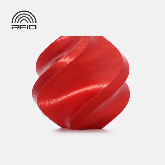 Bambu Lab PLA Silk+ – Candy Red – With Spool