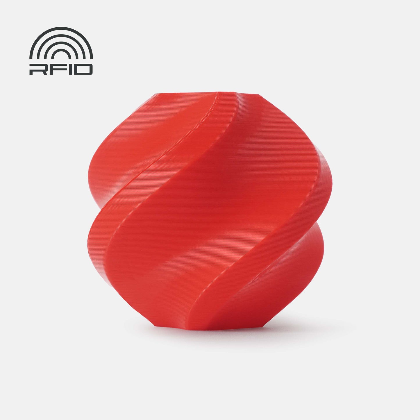 Bambu Lab PLA Basic – Red – With Spool filament color