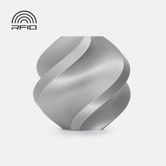 Bambu Lab PLA Basic – Silver – Refill filament color