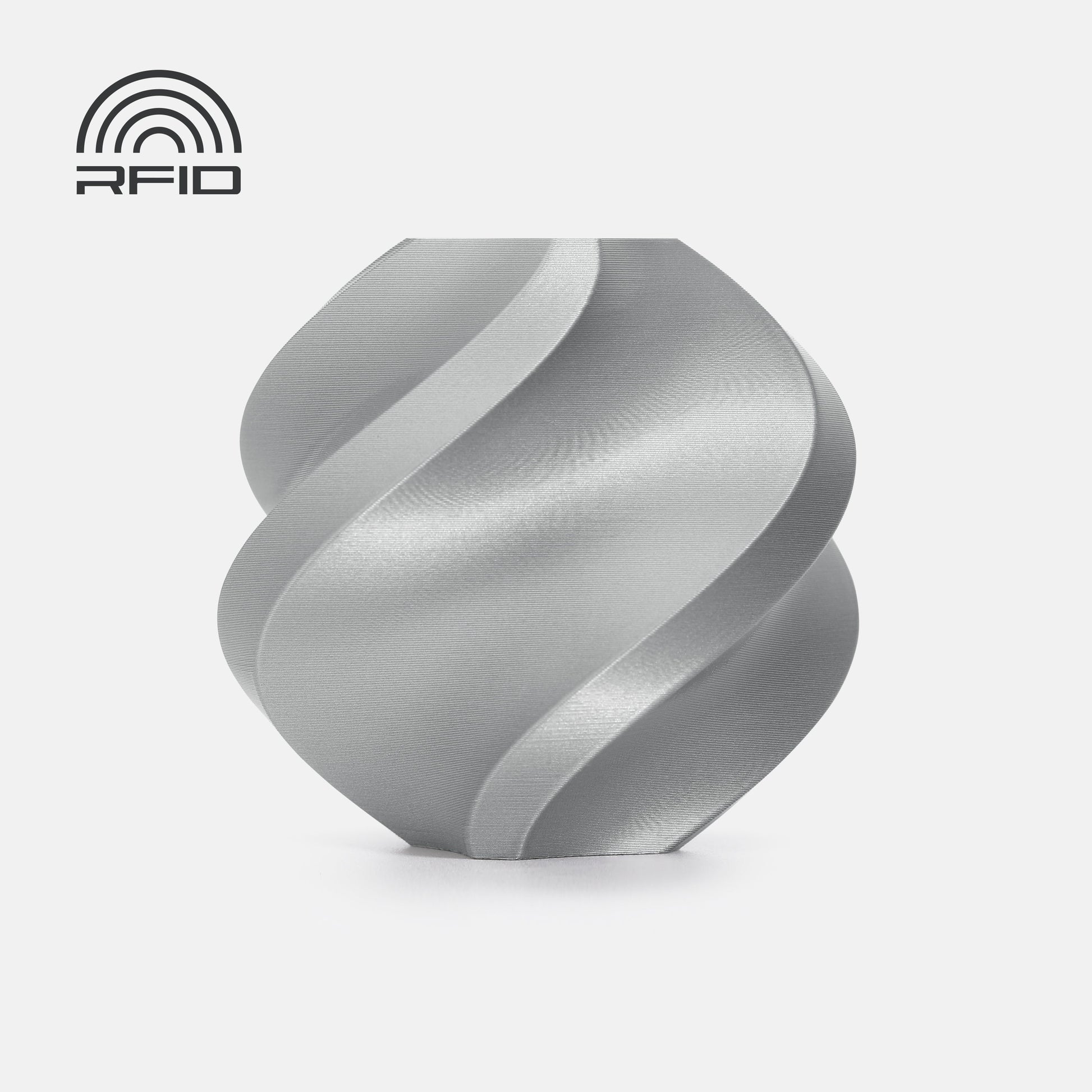 Bambu Lab PLA Basic – Silver – With Spool filament color