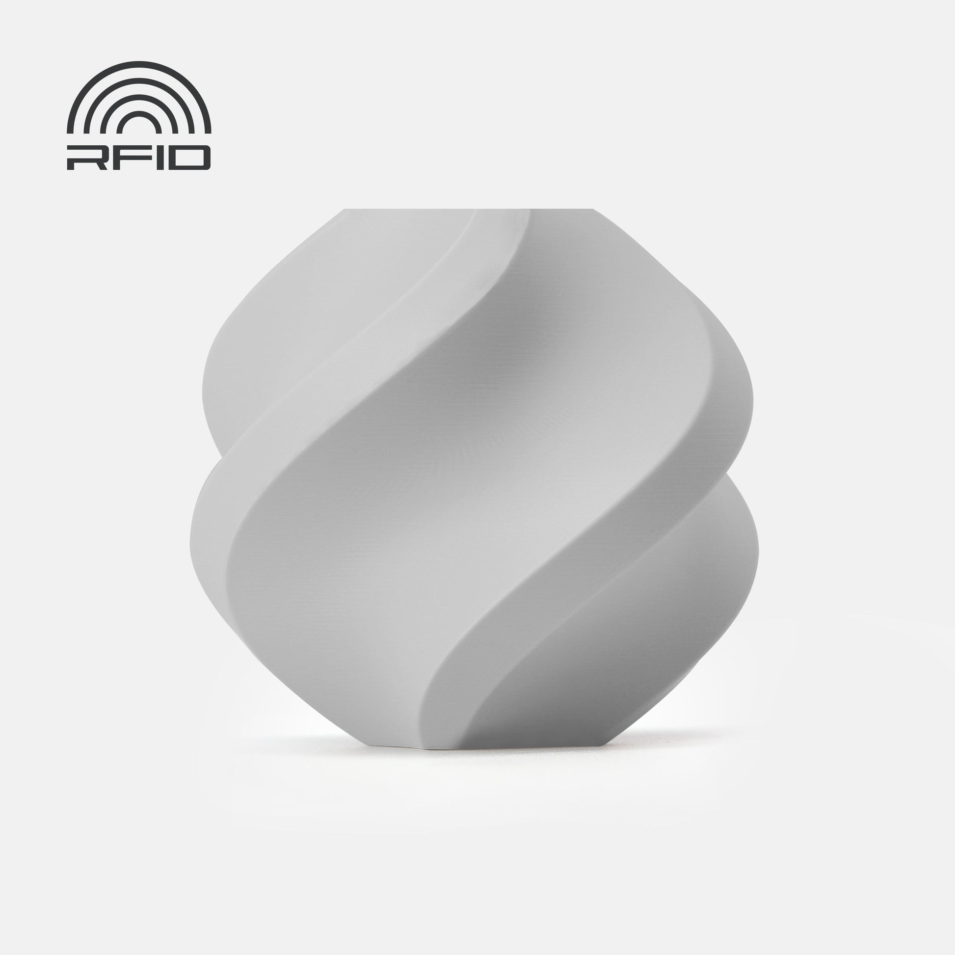 Bambu Lab PLA Basic – Light Gray – Refill filament color