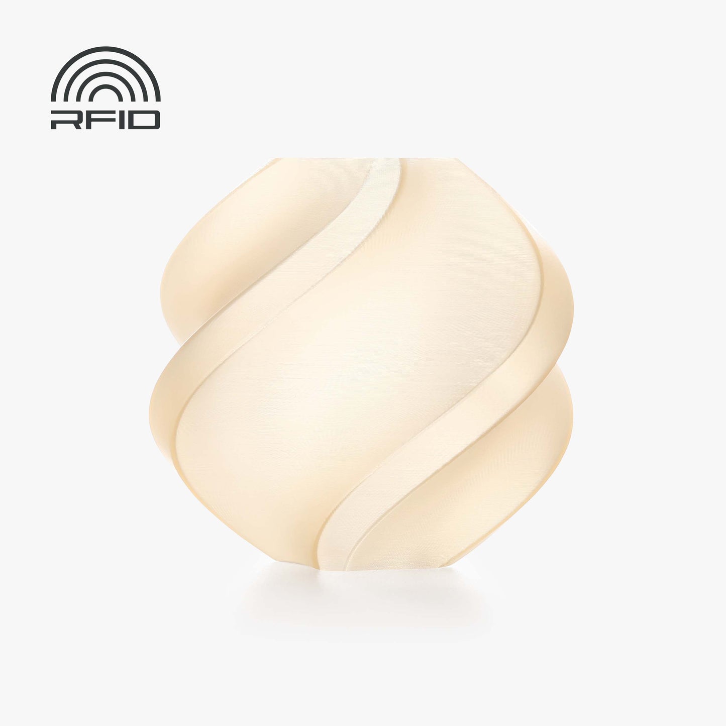 Bambu Lab PLA Translucent – Mellow Yellow – With Spool filament color