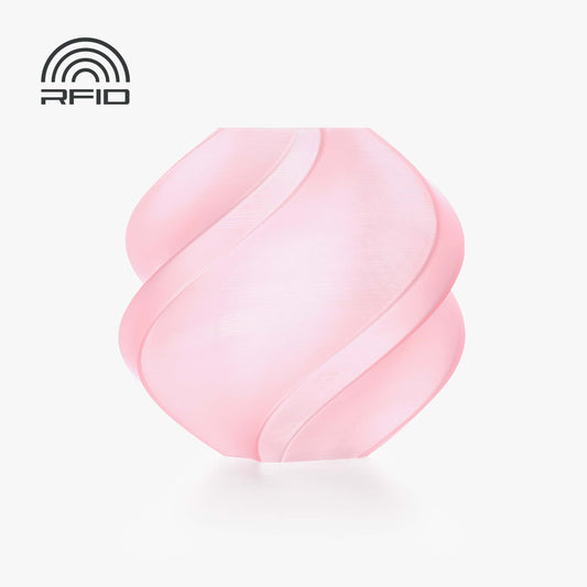 Bambu Lab PLA Translucent – Cherry Pink – With Spool filament color