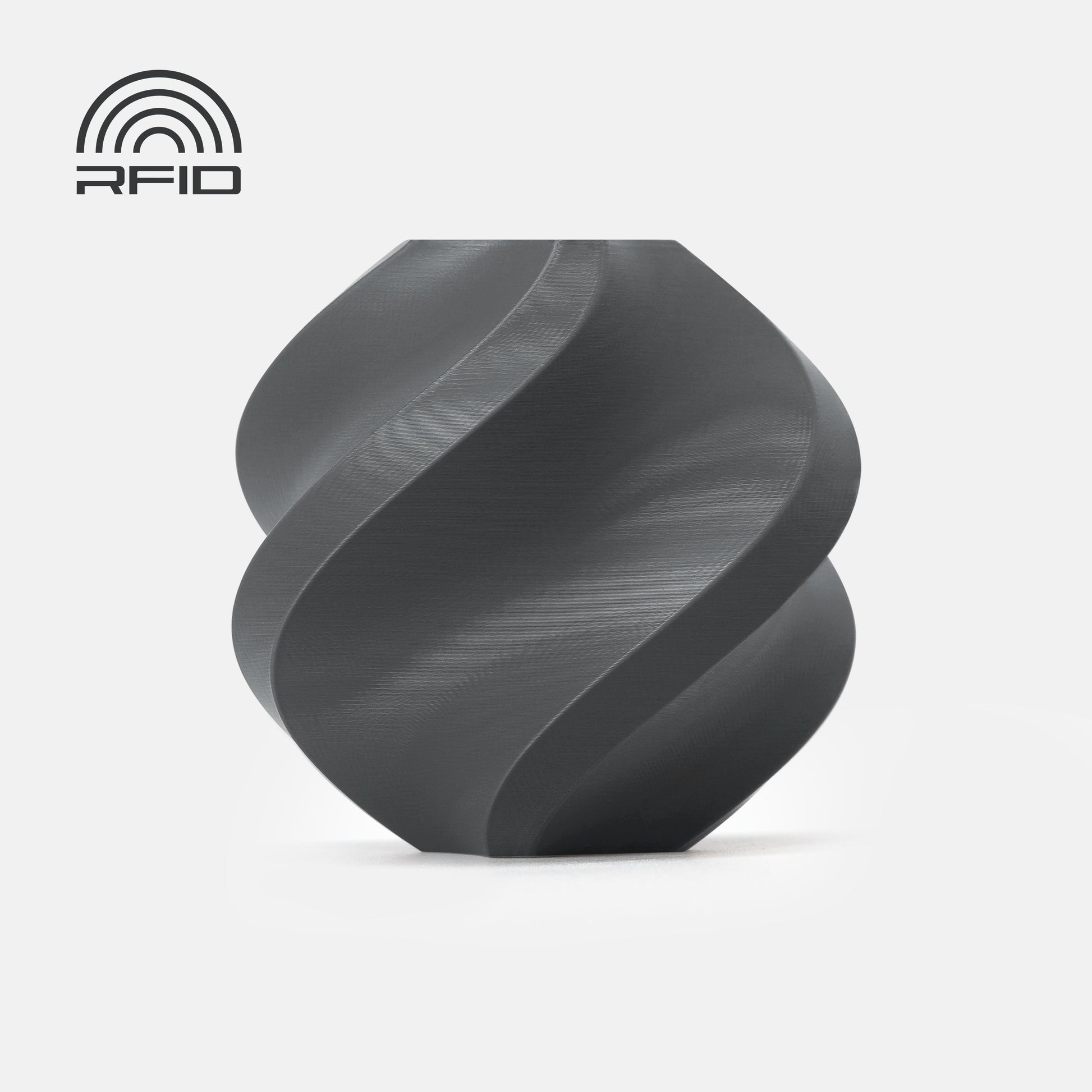 Bambu Lab PLA Basic – Dark Gray – Refill filament color