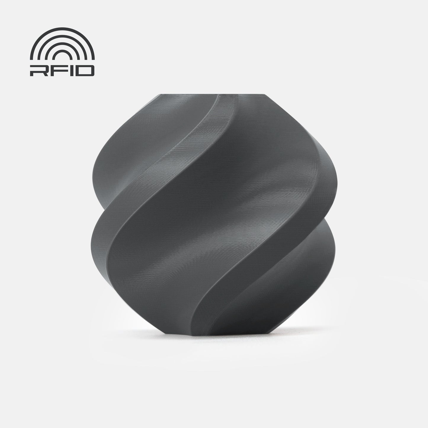 Bambu Lab PLA Basic – Dark Gray – With Spool filament color
