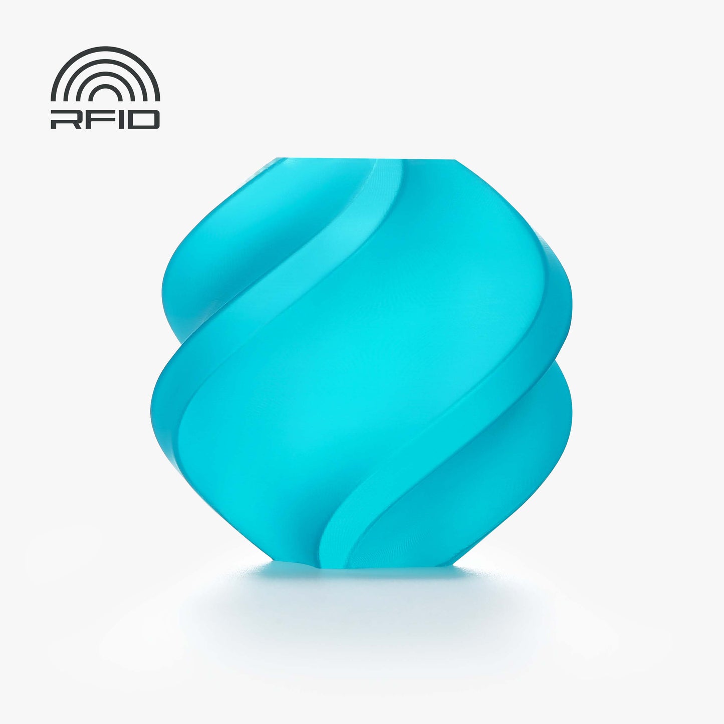 Bambu Lab PLA Translucent – Teal – With Spool filament color